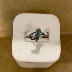 Sterling Silver Cowgirl Boot Ring
